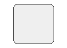 Quadrat abgerundet Quadrat abgerundet
