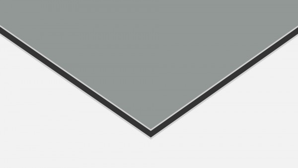 Alu-Verbund DIBOND ® Aluminium-metallic (RAL 9006)